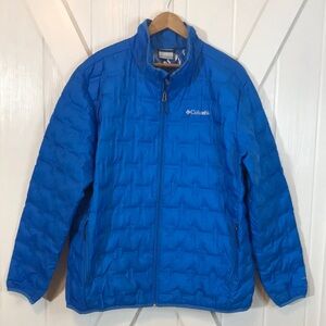 Columbia Omni 650 Blue Puffer Jacket